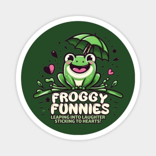 froggy funnies Magnet
